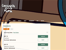 Tablet Screenshot of chocolatepuma.com